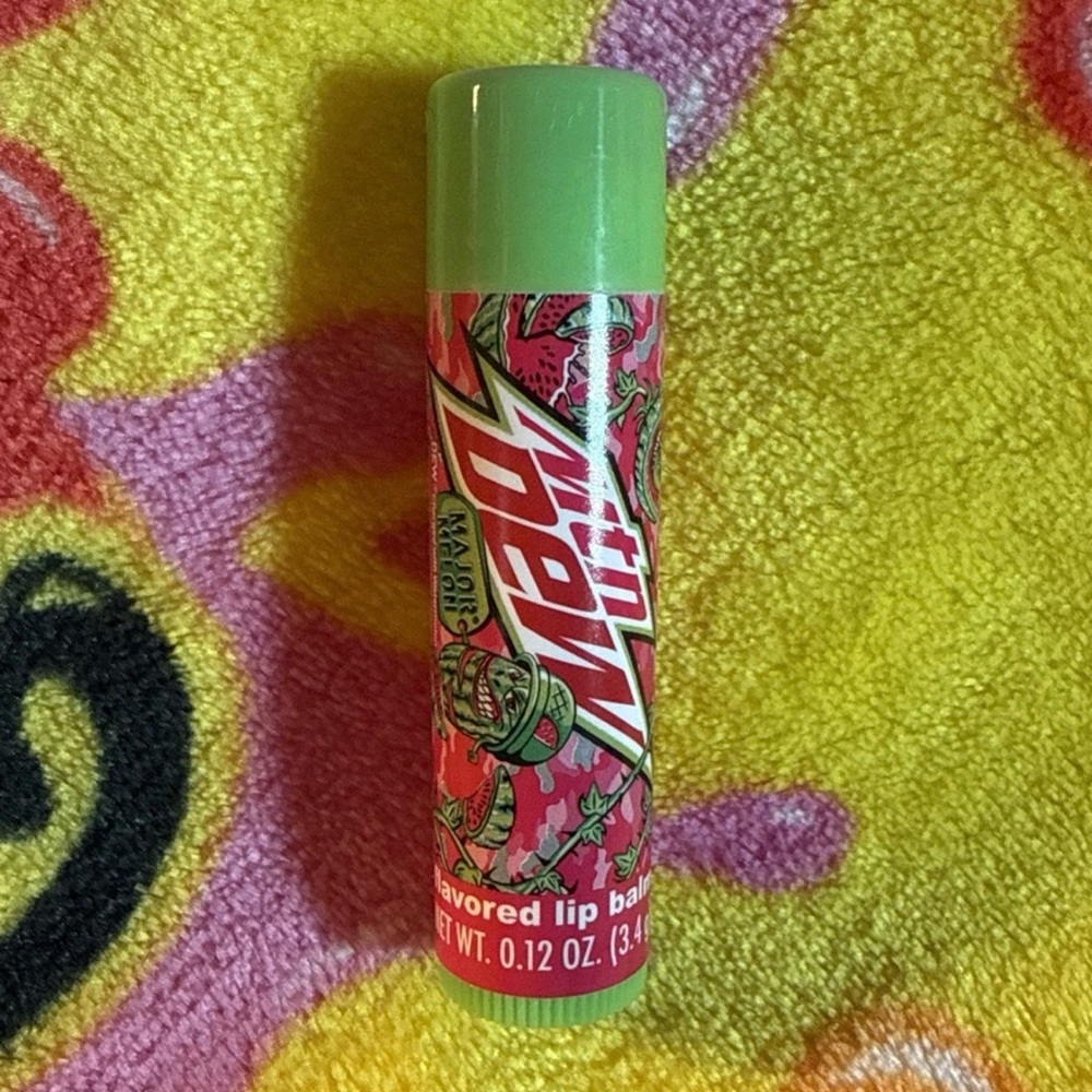 NEW Mountain Dew Major Melon Flavored Lip Balm 0.12 oz